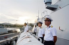 La frégate de la marine vietnamienne débute sa visite en Russie