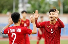 SEA Games 30: Les jeunes footballeurs vietnamiens impressionnent
