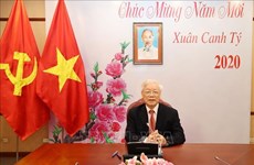 Conversation téléphonique entre Nguyen Phu Trong et Xi Jinping