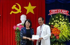 La vice-présidente Dang Thi Ngoc Thinh visite la province de Ca Mau