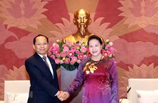 La présidente de l’AN reçoit le nouvel ambassadeur du Cambodge