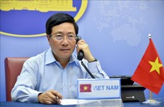 Vietnam-Royaume-Uni : conversation téléphonique entre les deux chefs de la diplomatie