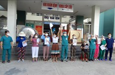 Sept autres patients atteints du COVID-19 sortis de l'hôpital de Da Nang