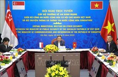 Le Vietnam et Singapour discutent de leur coopération en matière de cybersécurité