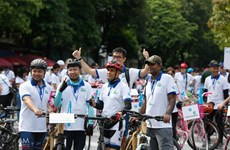 Course cycliste “Pour une Hanoï plus verte”