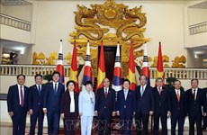Le PM vietnamien reçoit le président de l’AN sud-coréen 