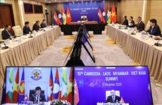 Le 10e sommet de la coopération Cambodge-Laos-Myanmar-Vietnam 