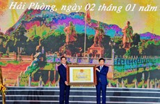 Hai Phong: Bach Dang Giang classé site hisorique national
