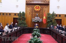 Le PM reçoit les représentants en chef d'agences des Nations Unies au Vietnam