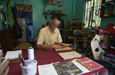 Vo Van Rang, le dernier relieur de livres anciens à Hô Chi Minh-Ville