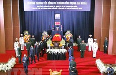 La cérémonie funéraire de Truong Vinh Trong