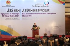 Cérémonie officielle de la Journée internationale de la Francophonie 2021