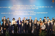 Dialogue politique de haut niveau de l'ASEM