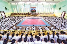 Le dojo Nghia Dung Karaté-Do à Huê, une véritable école de vie