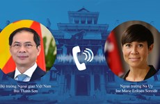 Conversation téléphonique entre les deux ministres des AE Vietnam-Norvège