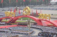 Félicitations pour le centenaire de la fondation du PCC