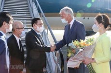 Le président de l’AN du Vietnam arrive à Bruxelles pour une visite de travail au Parlement européen