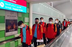 Le Vietnam arrive aux Emirats Arabes Unis pour se préparer à un match contre la Chine