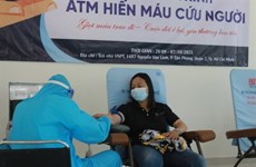 Hô Chi Minh-Ville : 1.500 personnes au programme "ATM don de sang"