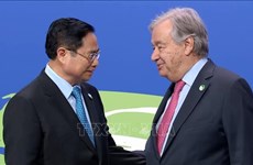 Le PM Pham Minh Chinh rencontre le Secrétaire général de l’ONU et des dirigeants étrangers