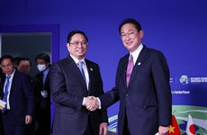 Le Premier ministre Pham Minh Chinh rencontre des dirigeants mondiaux en marge de la COP26