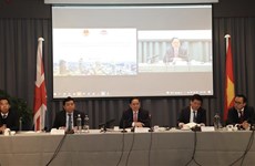 Le Premier ministre Pham Minh Chinh parle business au Royaume-Uni