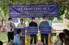 Hô Chi Minh-Ville aide pour la communauté des Cambodgiens d'origine vietnamienne