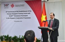 Le centre de formation de Vietnam – Singapour souffle le 20e bougie