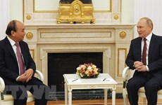 Le premier vice-président du Sénat russe apprécie la visite du président vietnamien