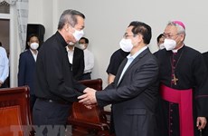 Le PM adresse ses vœux de Noël aux catholiques de Ba Ria- Vung Tàu