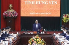 Le Premier ministre Pham Minh Chinh se rend dans la province de Hung Yen