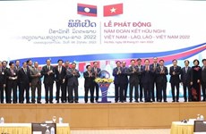 Lancement de l’Année de la solidarité et de l’amitié Vietnam-Laos, Laos-Vietnam 2022
