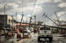 Les Philippines mises en garde contre la crise sanitaire due au typhon Rai