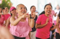 Souhaiter un avenir en rose pour les femmes atteintes du cancer du sein