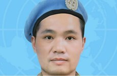 Un officier vietnamien s’est sacrifié en mission de maintien de la paix