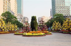 Ouverture de la rue des fleurs Nguyên Huê à Hô Chi Minh-Ville
