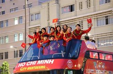 Hô Chi Minh-Ville célèbre la réussite des footballeuses vietnamiennes