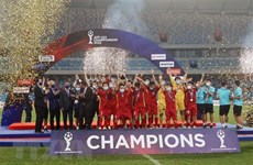 Le président et le PM félicitent l’équipe U23 championne de l’Asie du Sud-Est
