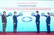 Quang Ninh embrasse la gouvernance électronique conforme à la norme ISO