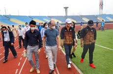 Les délégations sportives apprécient des préparatifs du Vietnam pour les SEA Games 31