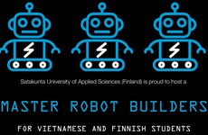 Premier concours de robots pour les lycéens vietnamiens et finlandais