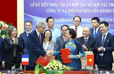 Coopération Vietnam - France dans la fonction publique et la modernisation administrative