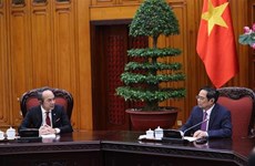 Le Premier ministre Pham Minh Chinh reçoit l'ambassadeur de Thaïlande