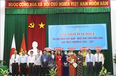 Congrès de l'Association d'amitié Vietnam - Japon de la province de Vinh Long