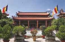Le plus grand Bouddha du pays se trouve à la pagode Long Son