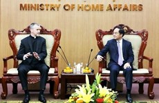 Le vice-ministre de l’Intérieur Vu Chiên Thang reçoit un responsable du Vatican