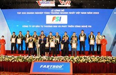 Les 500 entreprises vietnamiennes à la croissance la plus rapide honorées