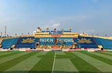 Le stade Thien Truong de Nam Dinh prêt pour les SEA Games 31