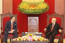 Le leader du PCV Nguyên Phu Trong reçoit le nouvel ambassadeur des États-Unis au Vietnam