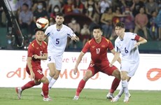 Football: match nul entre le Vietnam et les Philippines aux SEA Games 31